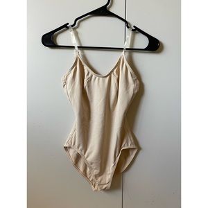 Capezio flesh-toned camisole leotard